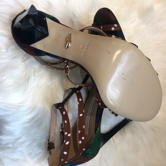 DVF Viv Heels Size 7 - Picture 10 of 12